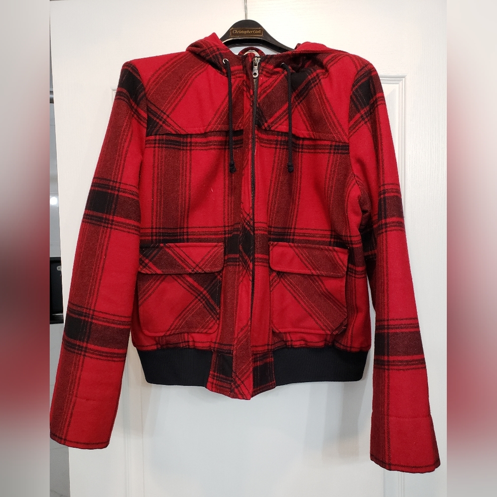 Womens Plaid Fall/Winter Jacket